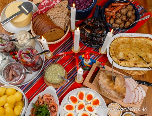 Repas de Noël en Suède