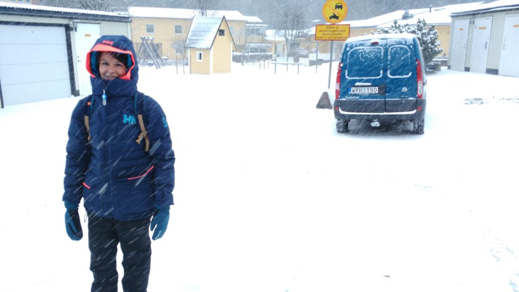 hiver en Suède