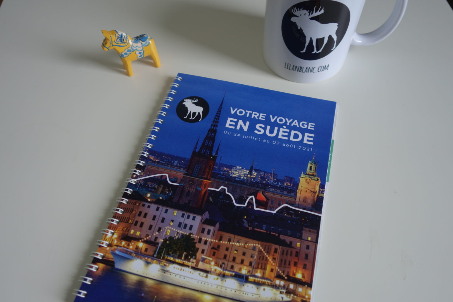 carnet de voyage L'élan blanc